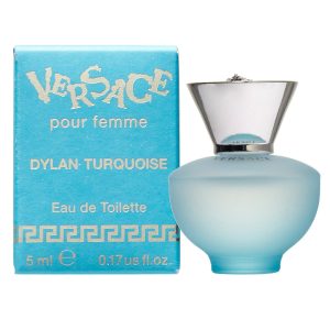 Versace Womens Dylan Turquoise Eau De Toilette Travel Mini