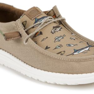 Hey Dude Mens Wally Marlin Slip On Shoes