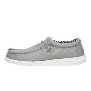 Hey Dude Mens Wally Stretch Canvas Shoes