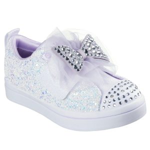 Skechers Girls Twi-Lights 2.0 Sweetie Bow Athletic Shoe