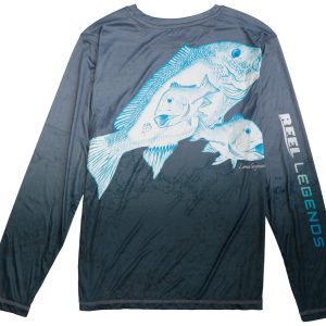 Reel Legends Big Boys Crew Neck Long Sleeve Shirt