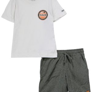 Hurley Little Boys 2 Pc Shorts Set