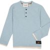 SCOTCH & SODA Big Boys Slub Jersey Henley T-Shirt
