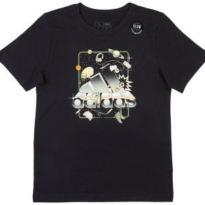 Adidas Big Boys Space Logo T-Shirt