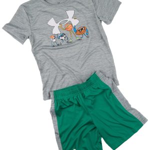 Under Armour Little Boys 2 Pc Tech Multi Sport Shorts Set