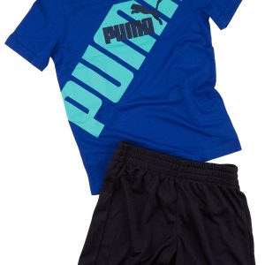 Puma Little Boys Active 2 Pc Shorts Set