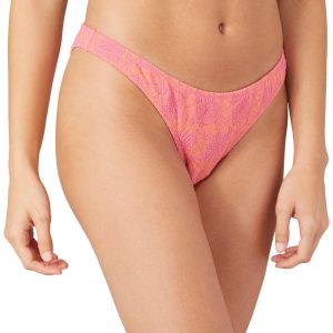 Juniors Embroidered Floral Swim Bottoms