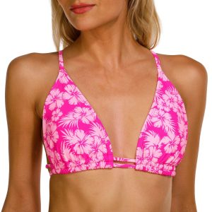 Cyn & Luca Juniors Hula Honey Print Triangle Bikini Top