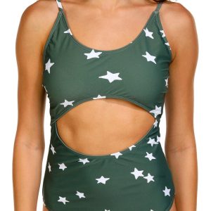 Cyn & Luca Juniors Ollie Star Print One Piece Swimsuit