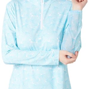 Gottex Womens Active Quarter Zip Sweatshirt