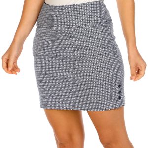 Swing Control Womens Active 18 in Daisy Print Skort