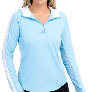 Sport Haley Womens Long Sleeve Sunscape Hoodie