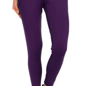 Apana Womens Active Solid 7/8 Pull On Leggings