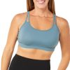Gaiam Womens Solid Shine Sports Bra