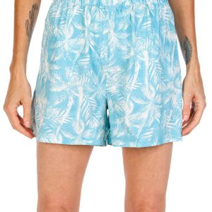 Reel Legends Womens 3.5 in Print Pull On Shorts