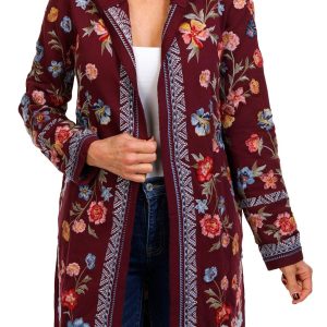 Driftwood Womens Shelly x Blooming Garden Floral Open Jacket