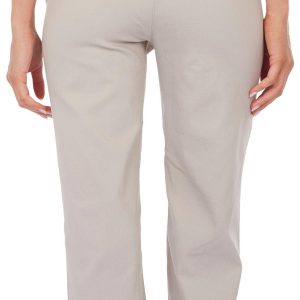 Coral Bay Womens 21'' Millenium Solid Slimming Capris