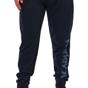 Hurley Mens One & Only Logo Drawstring Jogger Sweatpants
