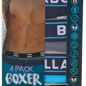 Billabong Mens 4 Pk Solid Boxer Briefs