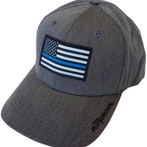 FloGrown Mens BLue Lives Flag Trucker Hat