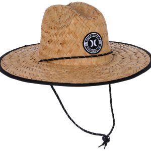 Hurley Men's Shoreline Straw Lifeguard Hat