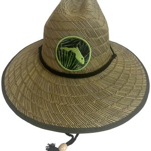 Awayalife Mens Palmetto Wide Brim Straw Lifeguard Hat