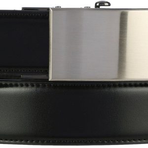 Dockers Mens 33 MM Custom Fit Satin Buckle Dress Modern Belt