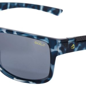 Loco Skailz Mens Cristobal Matte Blue Demi Sunglasses