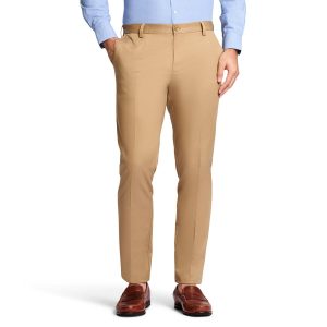 IZOD American Chino Flat-Front Staight Fit Pants