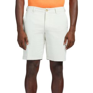IZOD Mens 9.5 in Saltwater Twill Chino Shorts