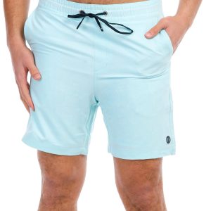 Eddie Bauer Mens E-Board Solid Volley Shorts