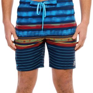 Laguna Men's Beach Wave Stretch Swim Trunks