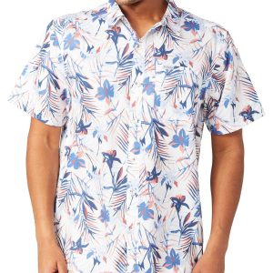 Columbia Men's PFG Super Slack Tide Camp Short Sleeve Shirt