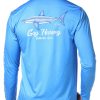 Guy Harvey Men's Long Sleeve Performance Shirt