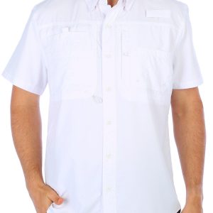 Reel Legends Mens Saltwater II Short Sleeve Shirt