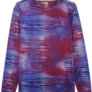 Reel Legends Mens Americana Reel-Tec Long Sleeve Top