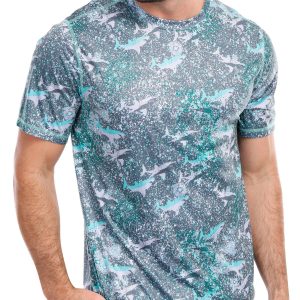 Reel Legends Mens Reel Tec Fishing Short Sleeve Shirt