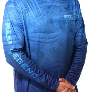 Reel Legends Men's Reel Tec Print Long Sleeve Shirt