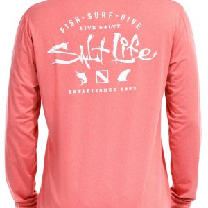 Salt Life Men's Watermans Performance Long Sleeve Tee