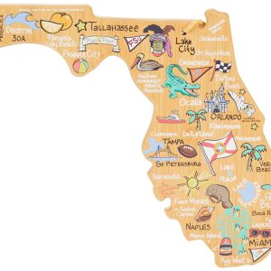 Totally Bamboo Florida State Cutting Board