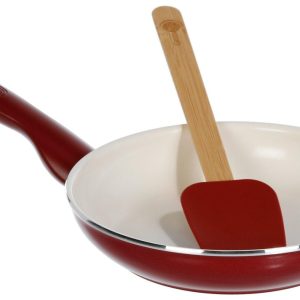 Greenpan 8 in Ceramic Nonstick Frypan with Spatula
