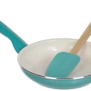 Greenpan 8 in Ceramic Nonstick Frypan with Spatula