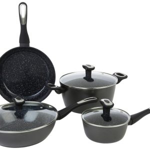 IKO 7 PC Ceramic Nonstick Fry Induction Ready Base