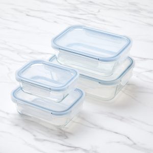 Zest Kitchen + Home 8 Pc Leak Proof Storage Container Set