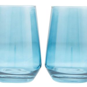 Zest Kitchen & Home 4 Pk Stemless Wine Glasses