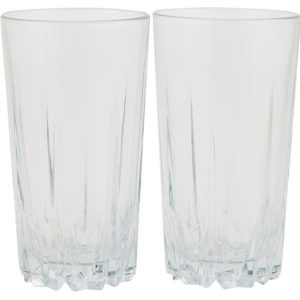 Home Essentials 4 Pk 15 oz Clear Coolers