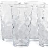 Home Essential Cyrpus 4 Pk Set 17 Oz Glass Coolers