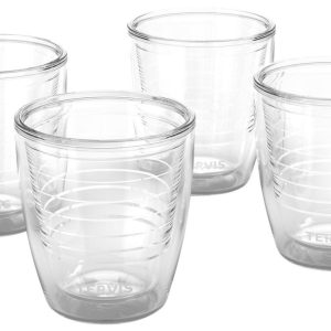 12 oz. 4-pc. Clear Tumbler Set