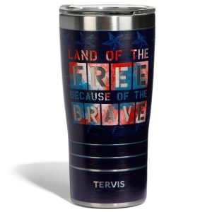 Tervis 20 oz Land of the Free Stainless Steel Tumbler