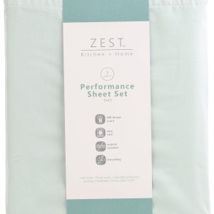 ZEST Kitchen + Home 400 Thread Count Cotton Sheet Set